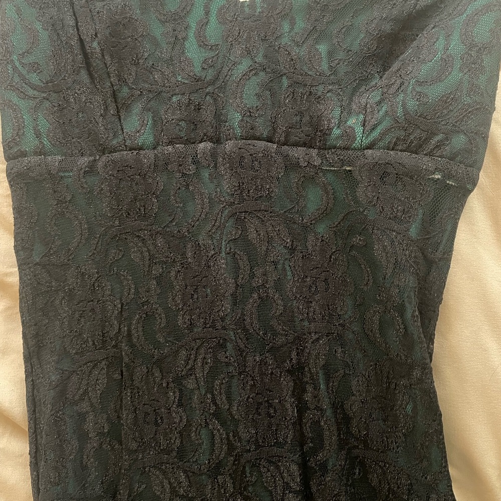 Elegant Black Lace Dress
